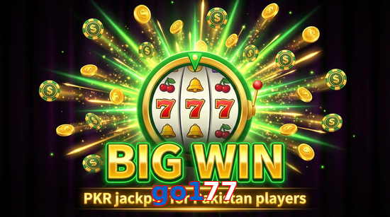 Big win animation on Go177 slot game